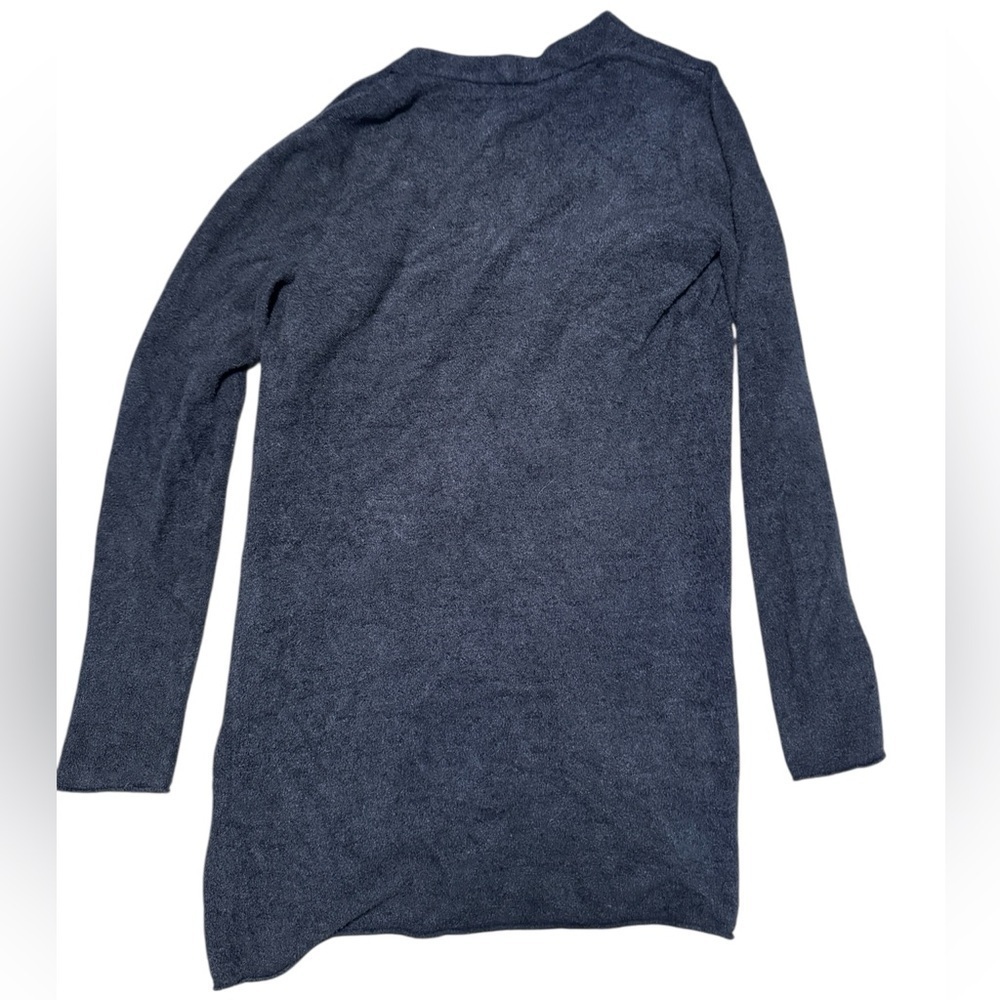 Barefoot Dreams CozyChic Lite Gray Open Front Cardigan Women’s M - Picture 2 of 5